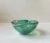 Vintage Green Atoll Art Glass Bowl by Anna Ehrner for Kosta Boda, 1980s For Sale - Image 6 of 8