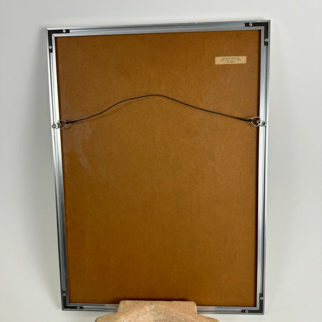 Red Jean Sariano Signed, Numbered & Dedicated Artist Proof Relief Print Artwork Depicting 12 Whimsical Characters For Sale - Image 8 of 9