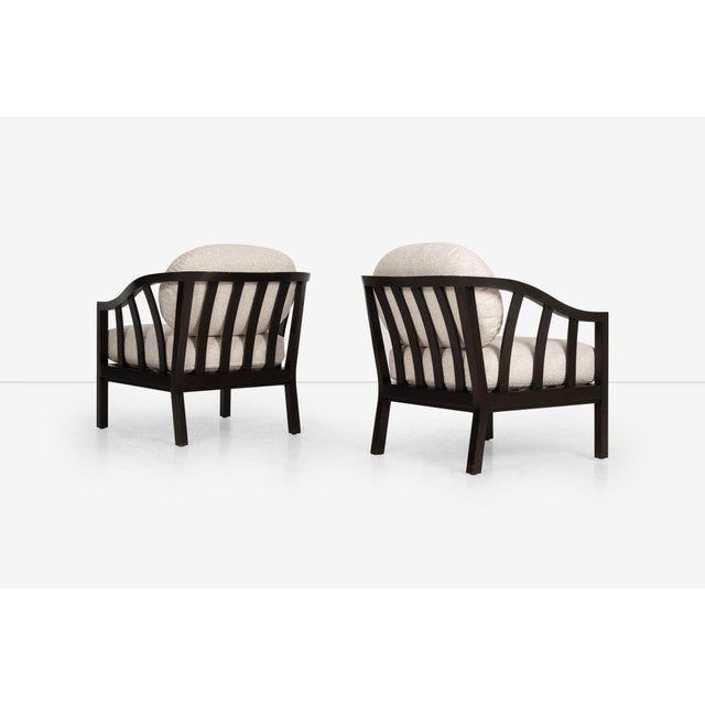 Roger Sprunger for Dunbar Pair of Lounge Chairs 1965 For Sale - Image 4 of 12
