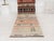 Beige 1960 Vintage Turkish Kilim Runner Rug, Handwoven Wool Hallway Runner, Tribal Boho Kitchen Rug, Geometric Anatolian Area Rug For Sale - Image 8 of 8