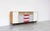 - Colorful Formica XXL sideboard - Built on request circa 1950-60 - Laminated Formica doors and drawers in red, white, and...