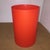 Ufficio Tecnico Kartell Waste Basket in Translucent Red Designer Gino Columbini For Sale In Boston - Image 6 of 6