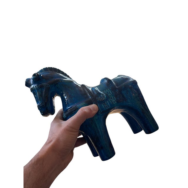 1960s Studio Pottery Ceramic Horse from Aldo Londi, 1960 For Sale - Image 5 of 10
