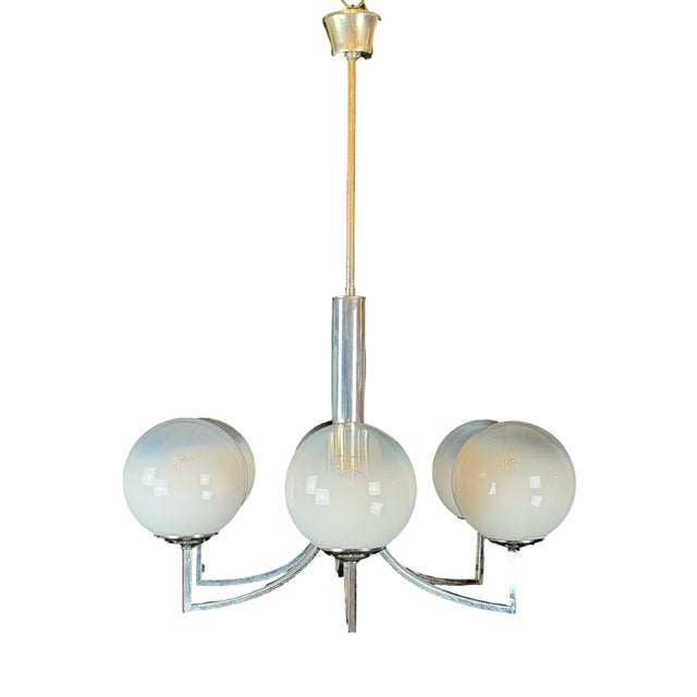 Vintage Italian Chandelier in Murano Glass, 1960s For Sale