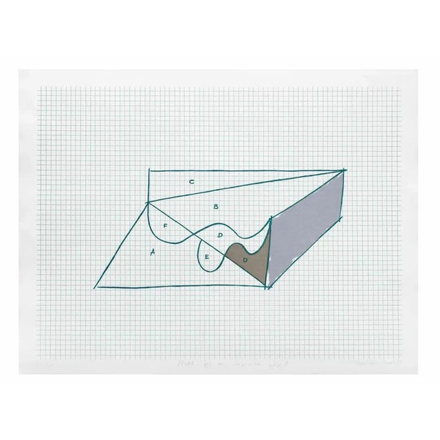 Lithograph realized by Costantino Persiani in 1971. Limited Edition of 120. Excellent condition. This piece is attributed...