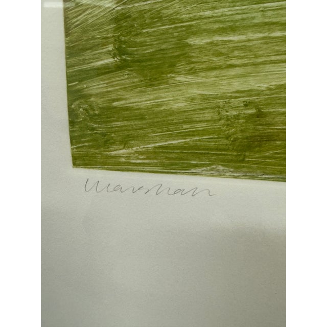 Tan Marshall Crossman Beach Monotype No.26, Signed For Sale - Image 8 of 12