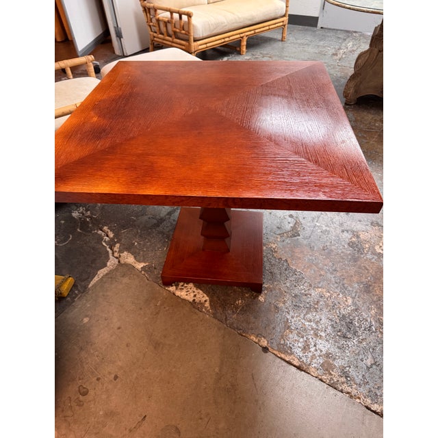 Jean Michel-Frank for Donghia Cerused Oak Dining Table, 1970's For Sale - Image 9 of 12