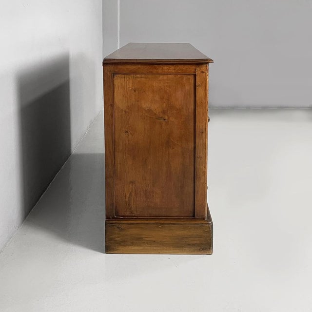 Italian Art Deco Chest of Drawers in Wood and Glass, 1930s For Sale - Image 4 of 18