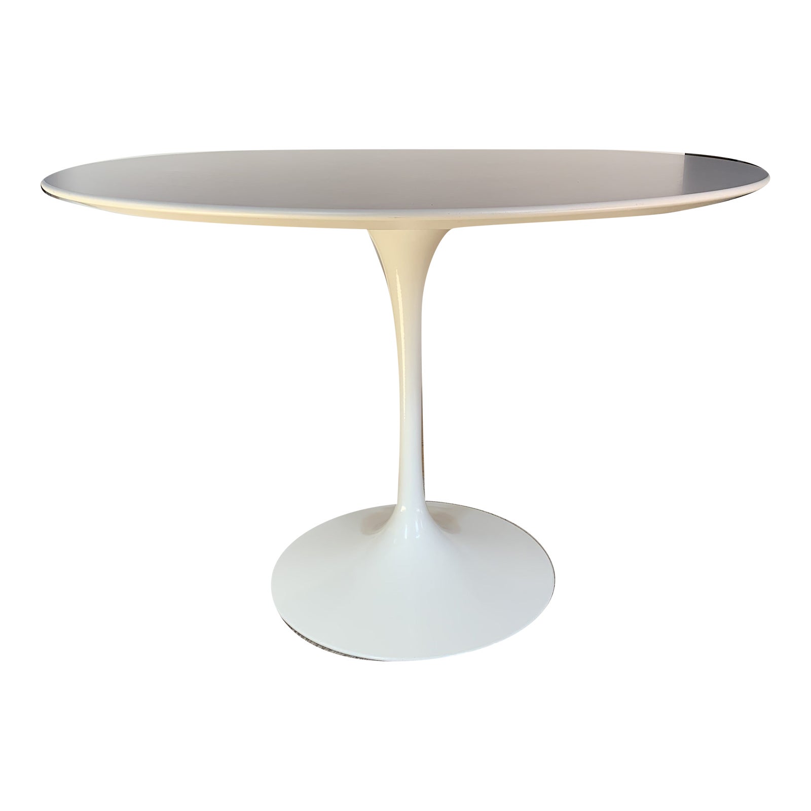 Knoll Eero Saarinen Pedestal Dining Table Chairish