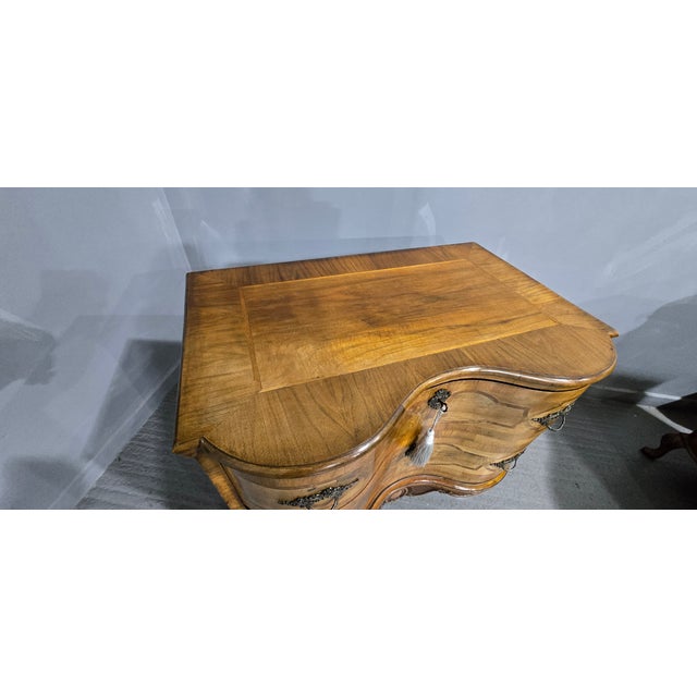 Brown Antique Walnut Chest of Drawers, 1800 For Sale - Image 8 of 17