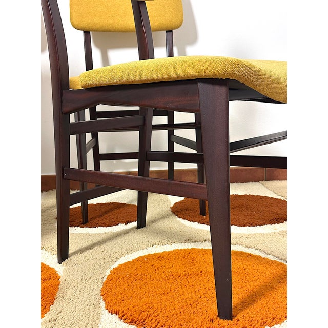 Vintage Teak Chairs, Italy, 1960s, Set of 4 For Sale - Image 16 of 18