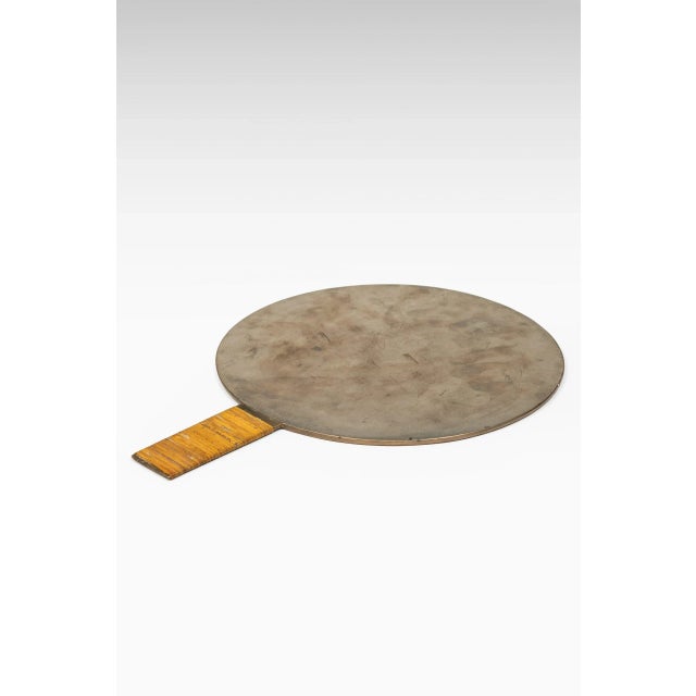 Rare hand mirror in the style of Estrid Ericson. Probably produced in Sweden.