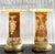 Vintage Italian Carved Alabaster Pedestals - A Pair For Sale In West Palm - Image 6 of 10