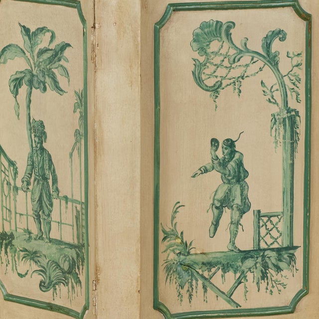 Vintage Italian Chinoiserie Decorated Cabinet For Sale - Image 14 of 17