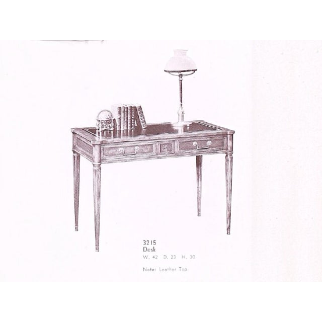 1970s Baker Furniture Writing Desk For Sale - Image 11 of 11