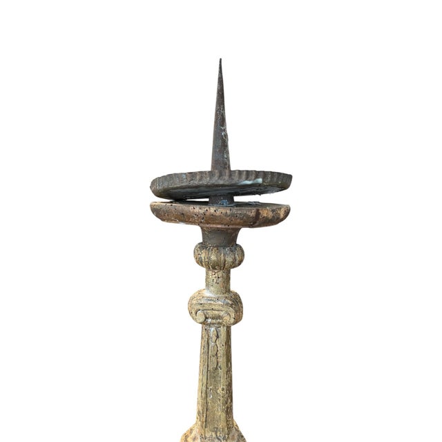 19th Century 19th Century French Pair of Candlesticks For Sale - Image 5 of 7