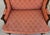 Vintage French Louis XV Carved Wingback Bergère Oversized Armchair Settee For Sale - Image 11 of 18