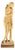 Draped Nude Woman Terracotta Sculpture by Alphonse Darville, 1959 For Sale
