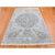 Transitional Ivory Silk With Textured Wool Tree of Life Meditation Design Hand Knotted Oriental Rug For Sale - Image 3 of 8