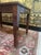 Wood Directoire Style Mahogany Farmhouse Table For Sale - Image 7 of 9