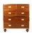 In two sections meant for transportation. The top with cast brass edge over two short and one long drawer. The lower...