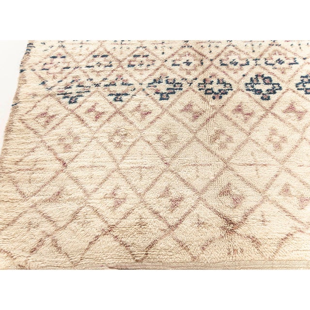 Doris Leslie Blau Vintage Moroccan Berber Rug For Sale - Image 4 of 9