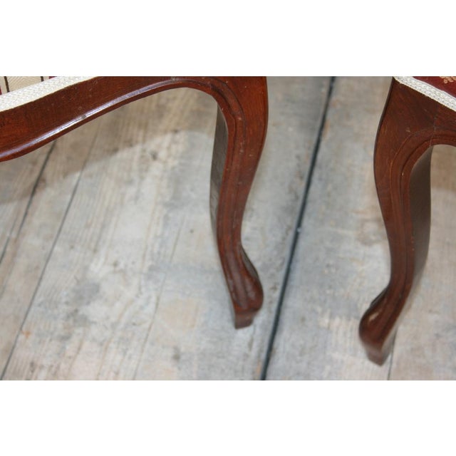 Set of Vintage Biedermeier Style Dining Chairs For Sale - Image 11 of 16