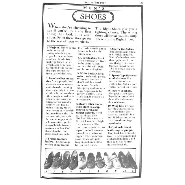 "The Official Preppy Handbook: The Completely Outstanding Gift Edition" 1980 Birnbach, Lisa For Sale - Image 9 of 12