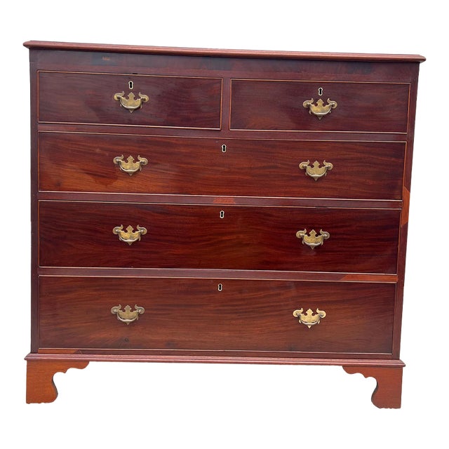 1860 Mahogany Chest. Chairish