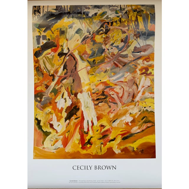 Art poster of The Aspiring Subordinate (2023) by Cecily Brown, one of the leading figures in contemporary painting. Known...