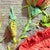 Handmade 3d Rose Flower Embroidery Wall Art For Sale - Image 9 of 13