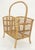 Rattan Bamboo Mid Century Modern c1960s Magazine Rack Super Clean For Sale - Image 11 of 11