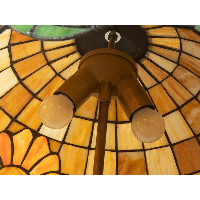 Art Nouveau Tiffany Table Lamp For Sale - Image 10 of 11