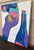 Abstract David Mac Innes Abstract Painting on Canvas Signed by Artist For Sale - Image 3 of 9