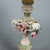 Cream Rococo Style Porcelain Table Lamp with Flower Relief from Bassano, 1970s For Sale - Image 8 of 12