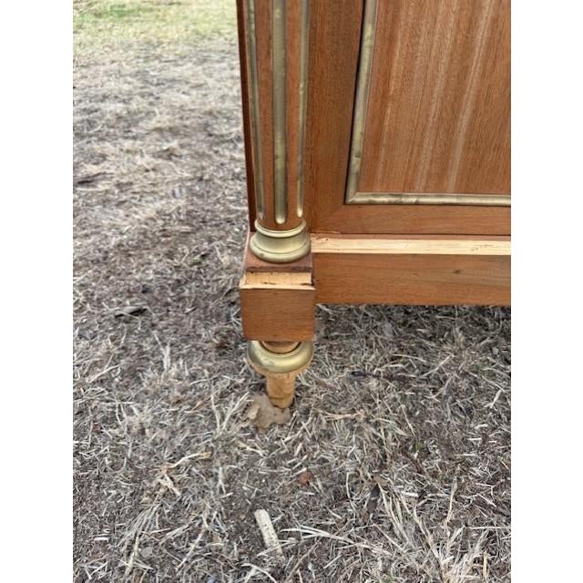 19th Century French Louis XVI Bleached 2-Door Bookcases For Sale - Image 10 of 14