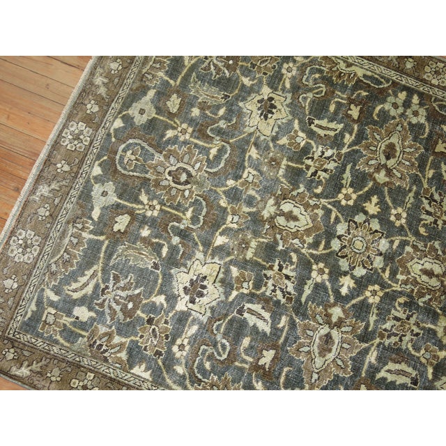 a 1920s Green Persian Heriz Rug Details rug no. 9481 size 4' 2" x 6' (127 x 183 cm