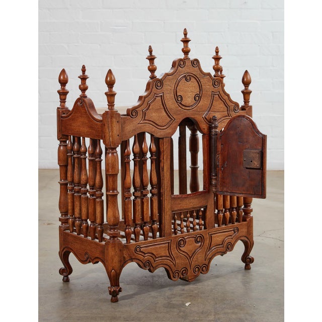 Mid 19th Century Mid 19th Century A French Provincial Beechwood Panetiere For Sale - Image 5 of 5