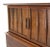 Sculptural Carved Pulls Walnut Multi Drawer Gentelmen's High Chest For Sale - Image 4 of 8