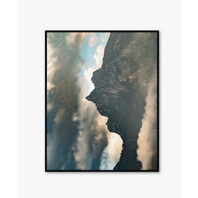 Contemporary "Sleeping Greek Woman" Contemporary Limited Edition Mountain Landscape Photograph by Bernhard Lang For Sale - Image 3 of 8