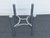 Hollywood Regency Mid Century Chrome Glass Top Side End Table 6418 For Sale - Image 9 of 11