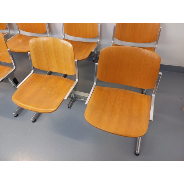 Vintage Benches by Giancarlo Piretti for Castelli, 1970s, Set of 4 For Sale - Image 14 of 18