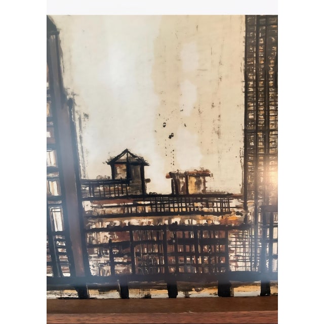 Bernard Buffet "Skyline of New York" After Bernard Buffet, 1958 For Sale - Image 4 of 10
