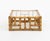 Wood Mid-Century Coffee Table in Bamboo, Rattan and Glass attributed to Vivai del Sud, Italy, 1970s For Sale - Image 7 of 13