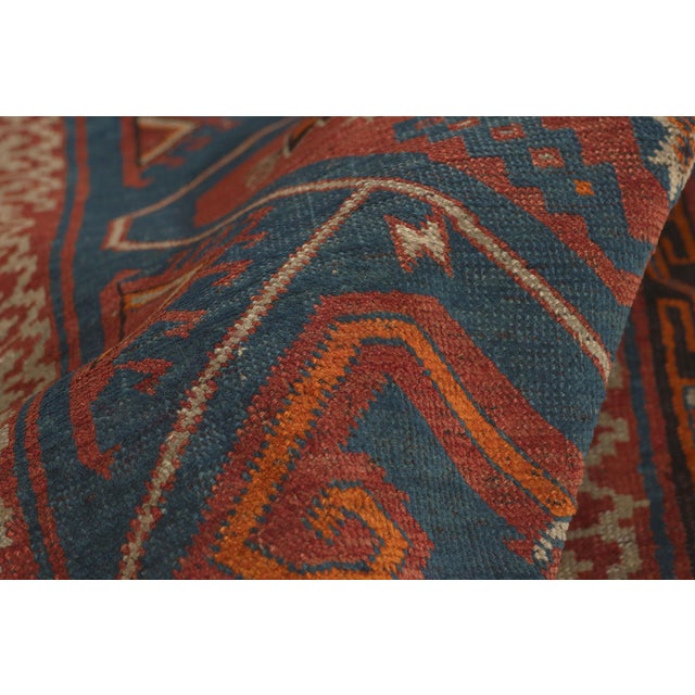 Late 19th Century Caucasian Kazak Rug, 03'06 X 05'08 For Sale In Dallas - Image 6 of 10