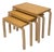 Nesting Tables by Alvar Aalto for Artek, 2007, Set of 3 For Sale
