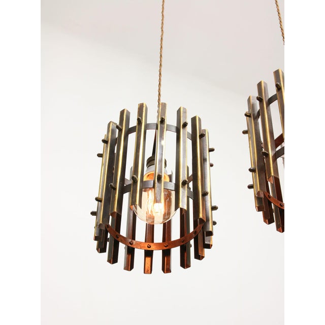 Total height of the lamp is adjustable, length of the cable alone is 140cm and can be shortened to your preference. Takes...