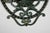 French Filigreed Green With Gold & Red Emblem Sconces - a Pair For Sale - Image 9 of 11