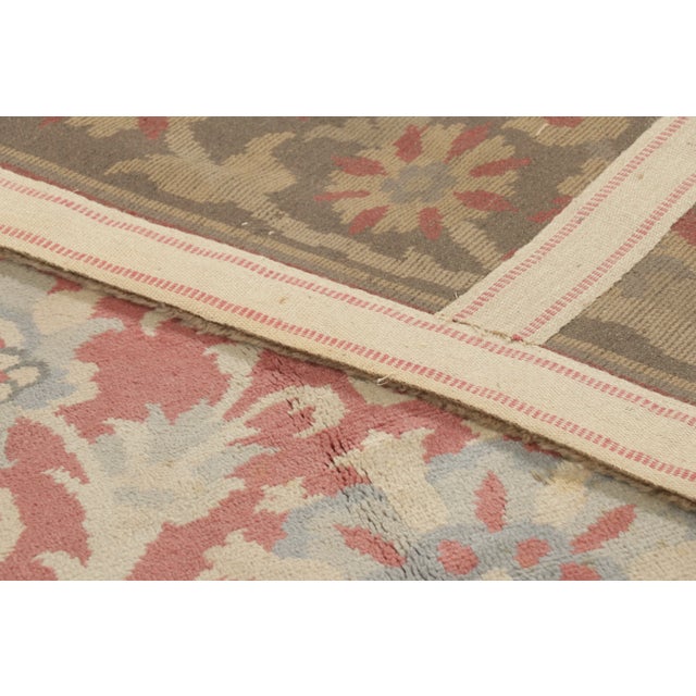 Oversized Antique 20th Century Spanish Rug With Rich Floral Vinery - Rug & Kilim For Sale In New York - Image 6 of 7