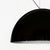 Sonora 490 Black Suspension Lamp by Vico Magistretti for Oluce For Sale - Image 6 of 7